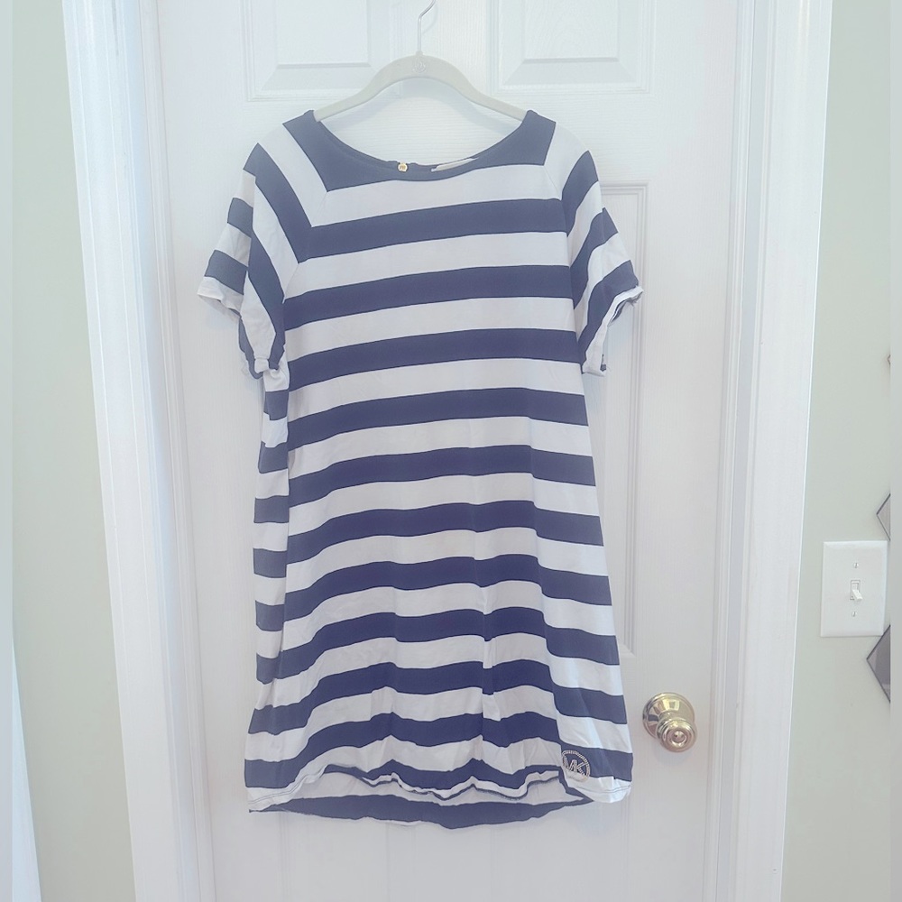 Navy & white Michael Kors dress